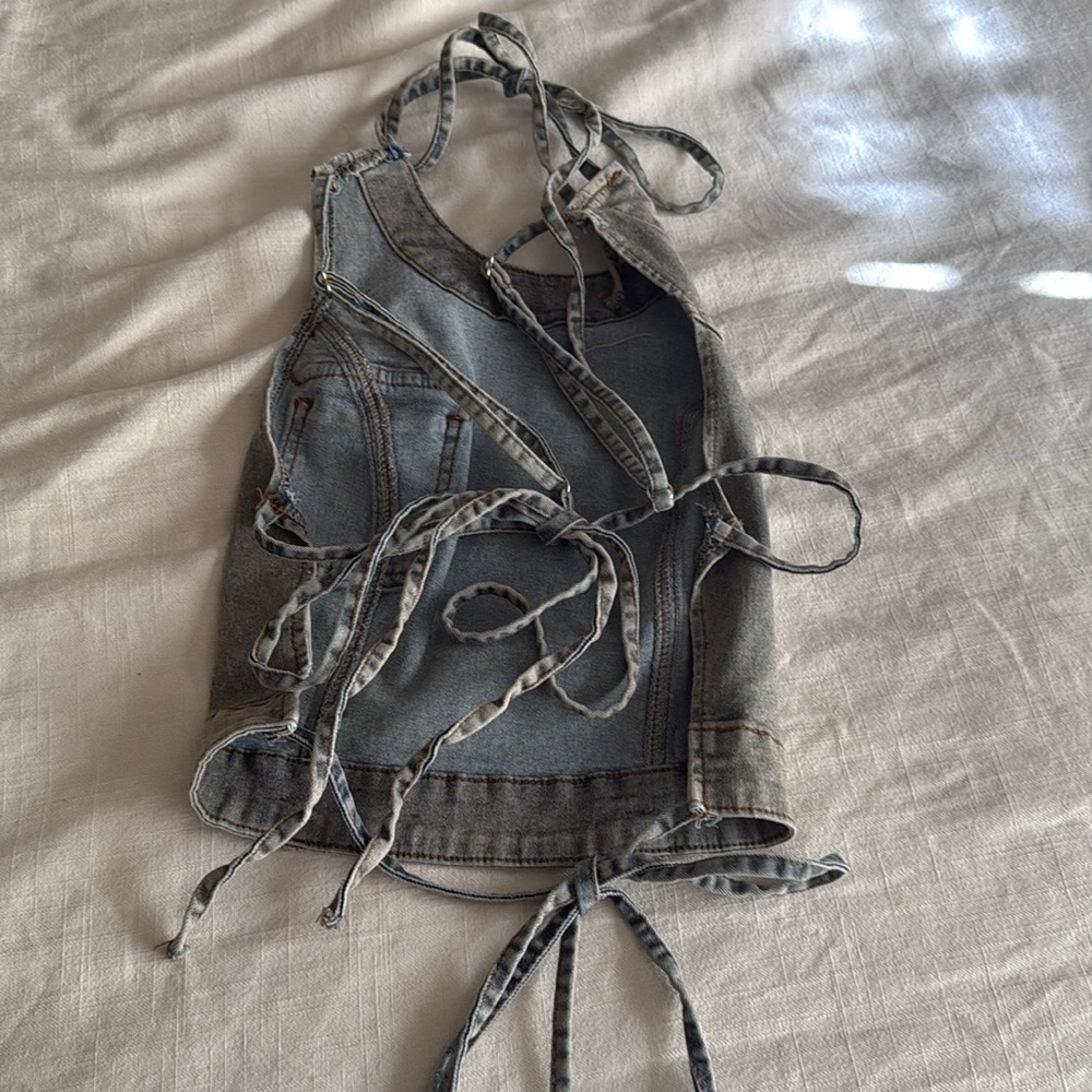 Denim Two Piece - Picture 5 of 6